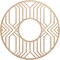 Ekena Millwork Empire Wood Fretwork Pierced Ceiling Medallion, Alder, 26"OD x 9 1/2"ID x 3/8"T CMWP26X26X0375EPAL - alternate 1